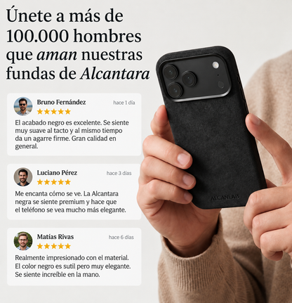 Funda para iPhone de Alcantara