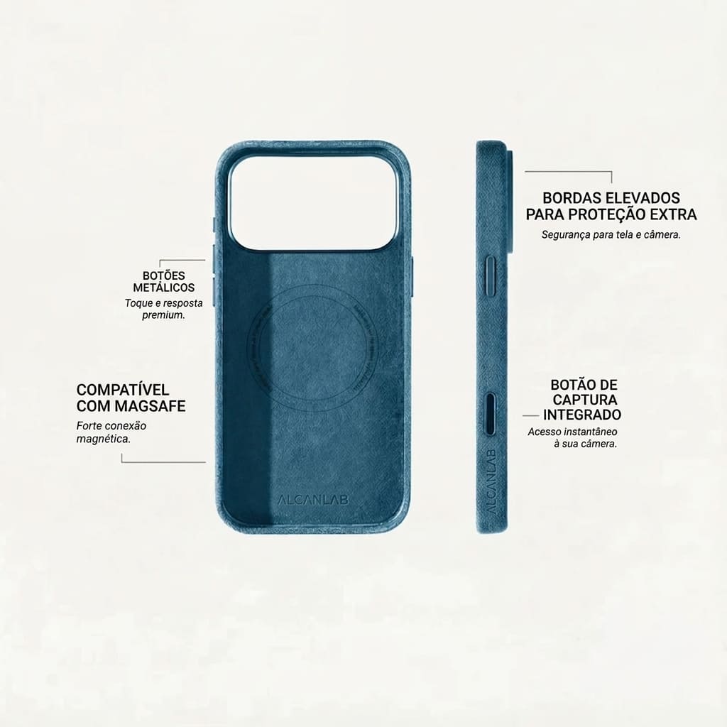 Funda para iPhone de Alcantara