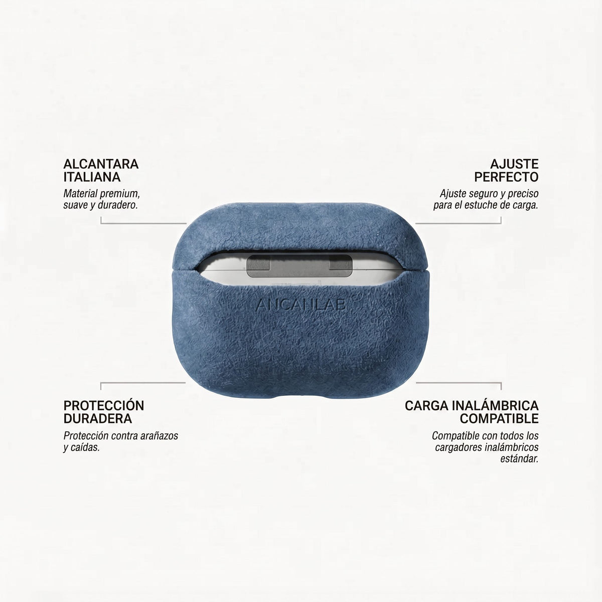 Funda de Alcántara para AirPods Pro