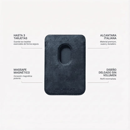 Cartera MagSafe de Alcantara