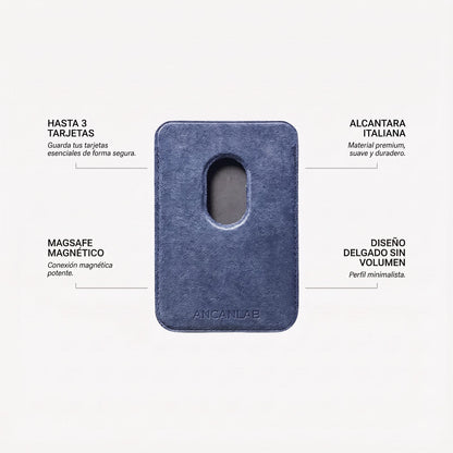 Cartera MagSafe de Alcantara