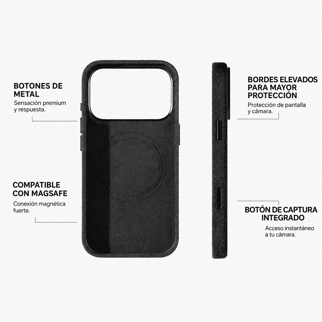 Funda para iPhone de Alcantara