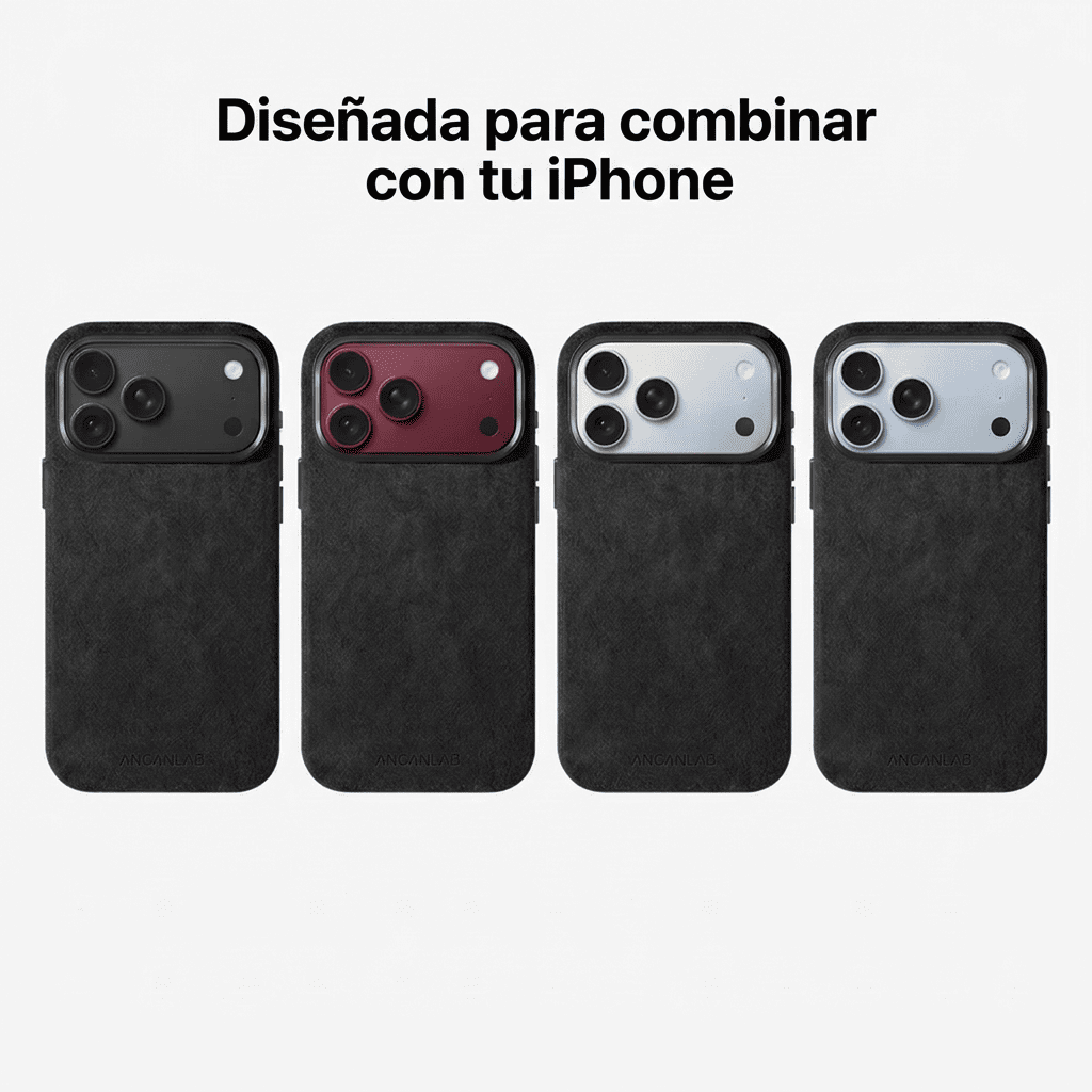 Funda para iPhone de Alcantara