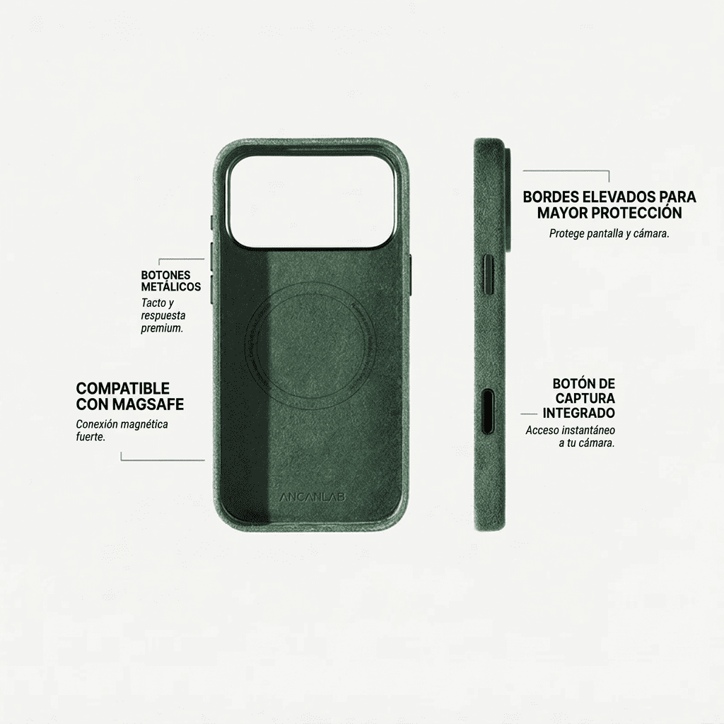 Funda para iPhone de Alcantara