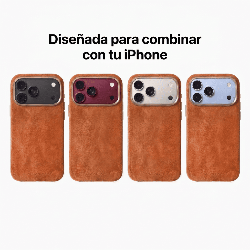 Funda para iPhone de Alcantara